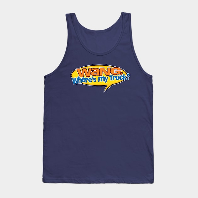 Where's Your Truck, Jack? Tank Top by mikehandyart